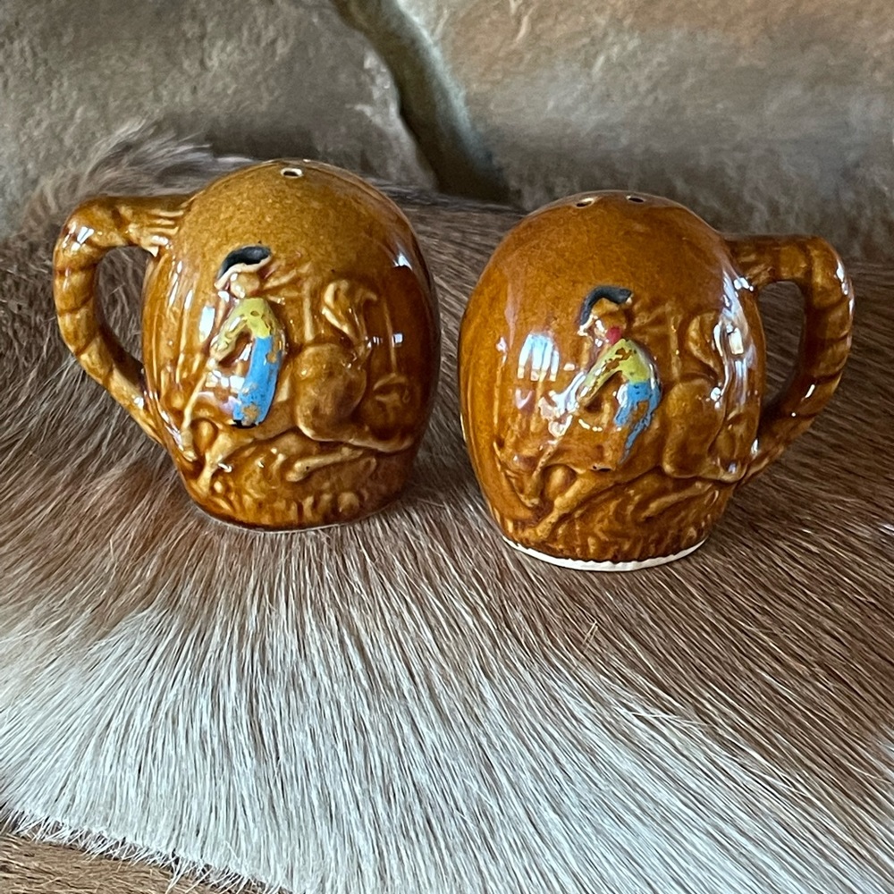 Vintage Wyoming~ salt and pepper